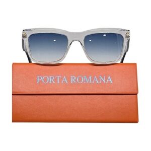 Porta Romana Black and Blue Eyewear